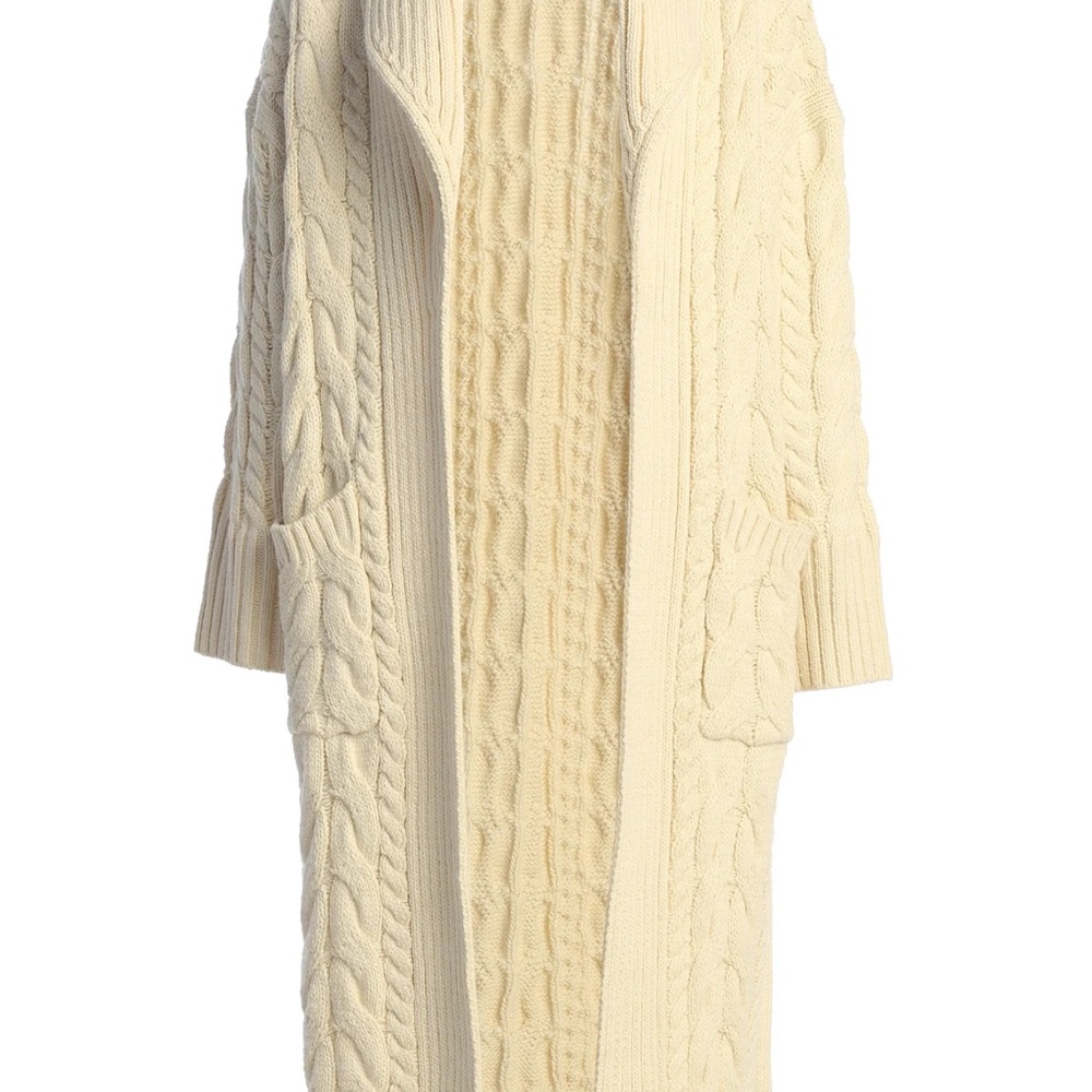 JLUXLABEL UPSTATE Cozy Cream Cable Knit Sweater